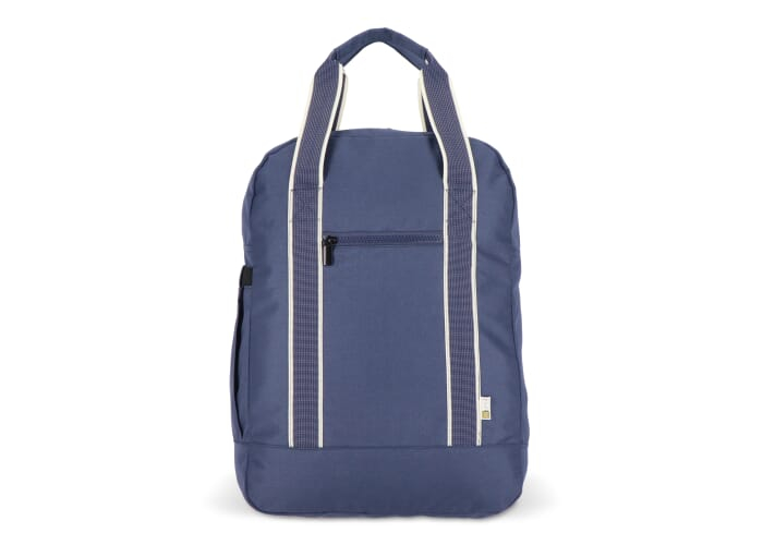 Sac à dos personnalisable en rPET recyclé Koli Bleu foncé